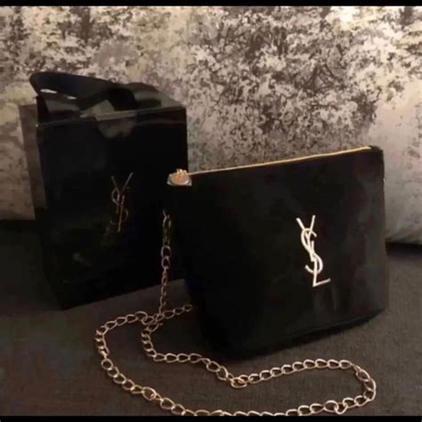 ysl cosmetic bag with removable chain|ysl shoulder bag collection.